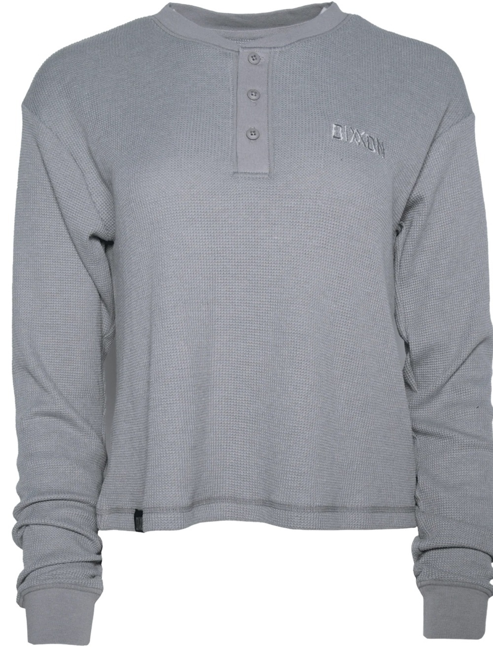 DIXXON light Gray Crop Top